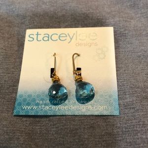 Blue Topaz earrings